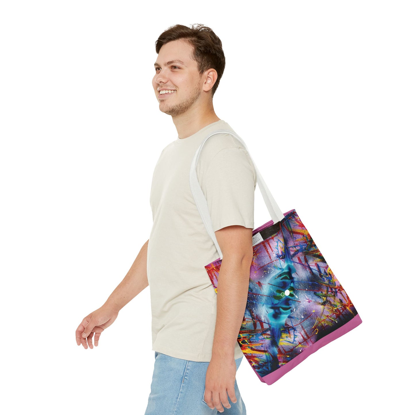 Artistic Tote Bag - Death By Colours x Jenny BM Artist Design