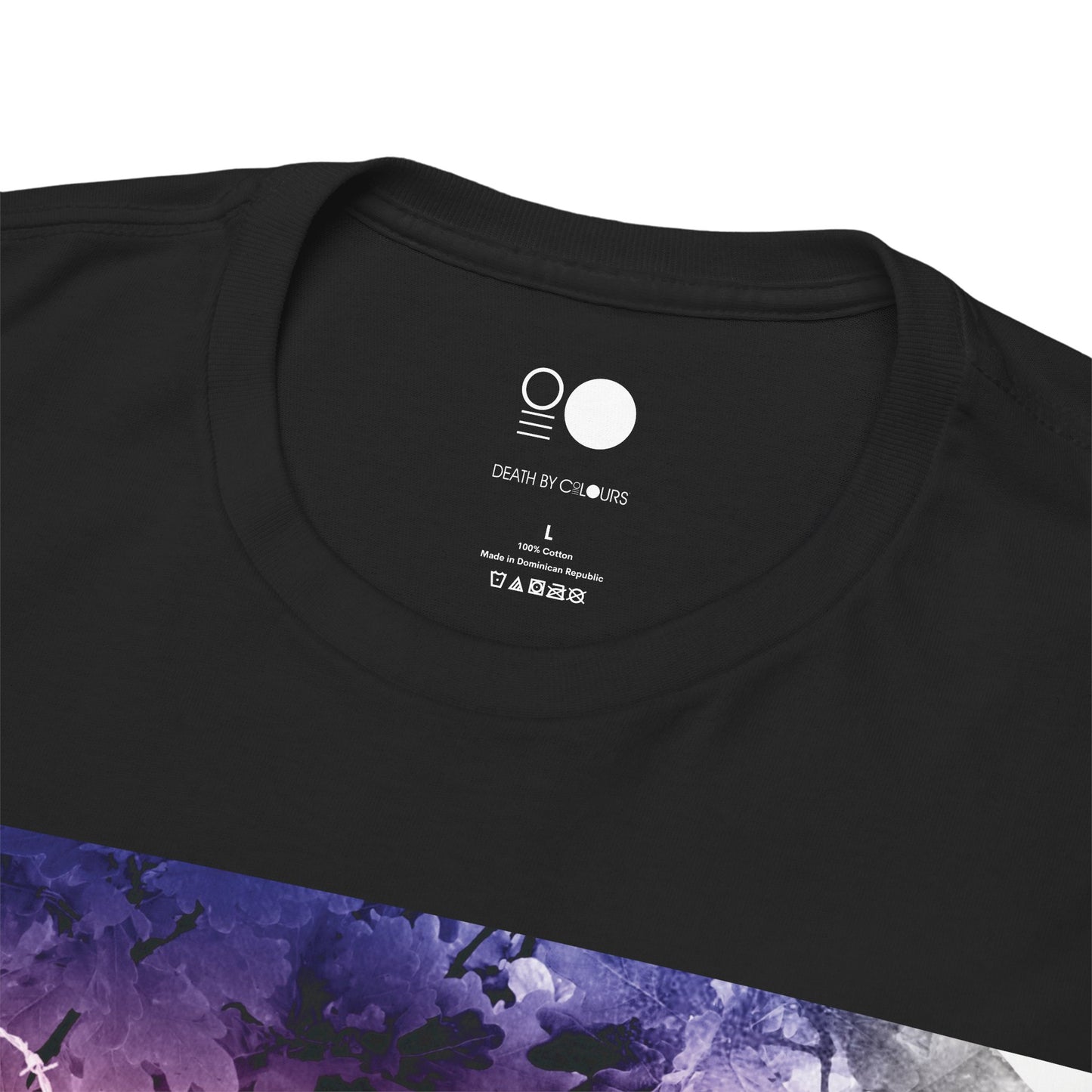 Blue words (Black) T-shirt