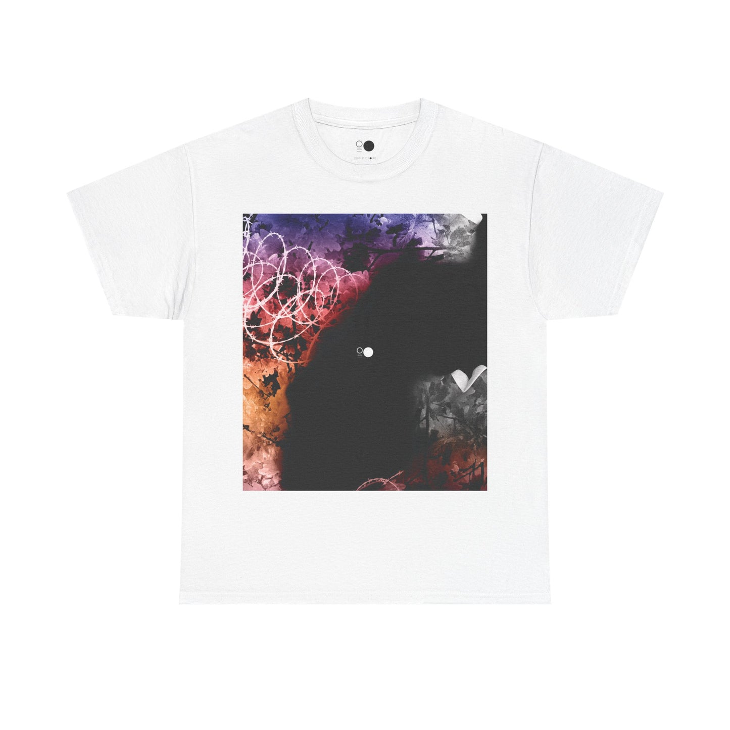 Blue words (Black) T-shirt