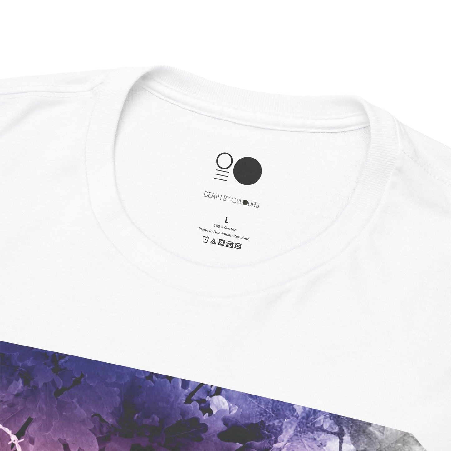 Blue words (Black) T-shirt