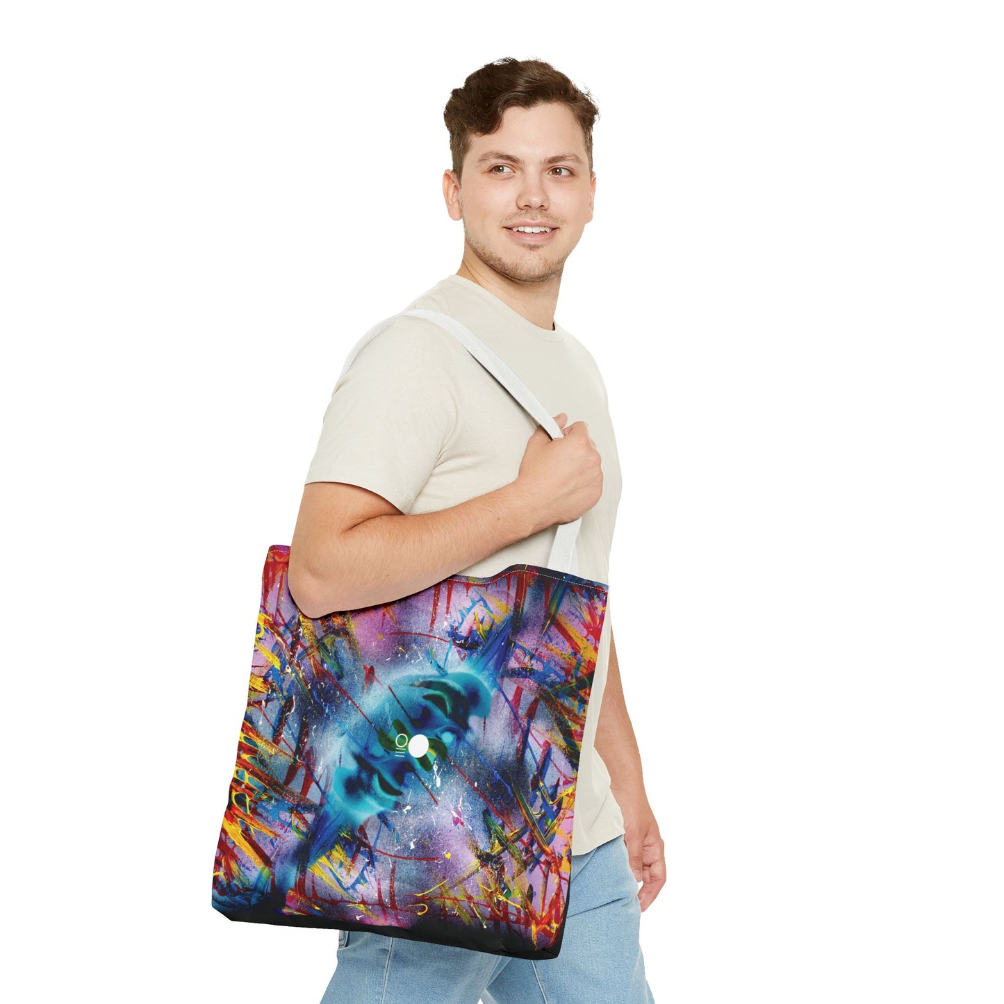 Artistic Tote Bag - Death By Colours x Jenny BM Artist Design