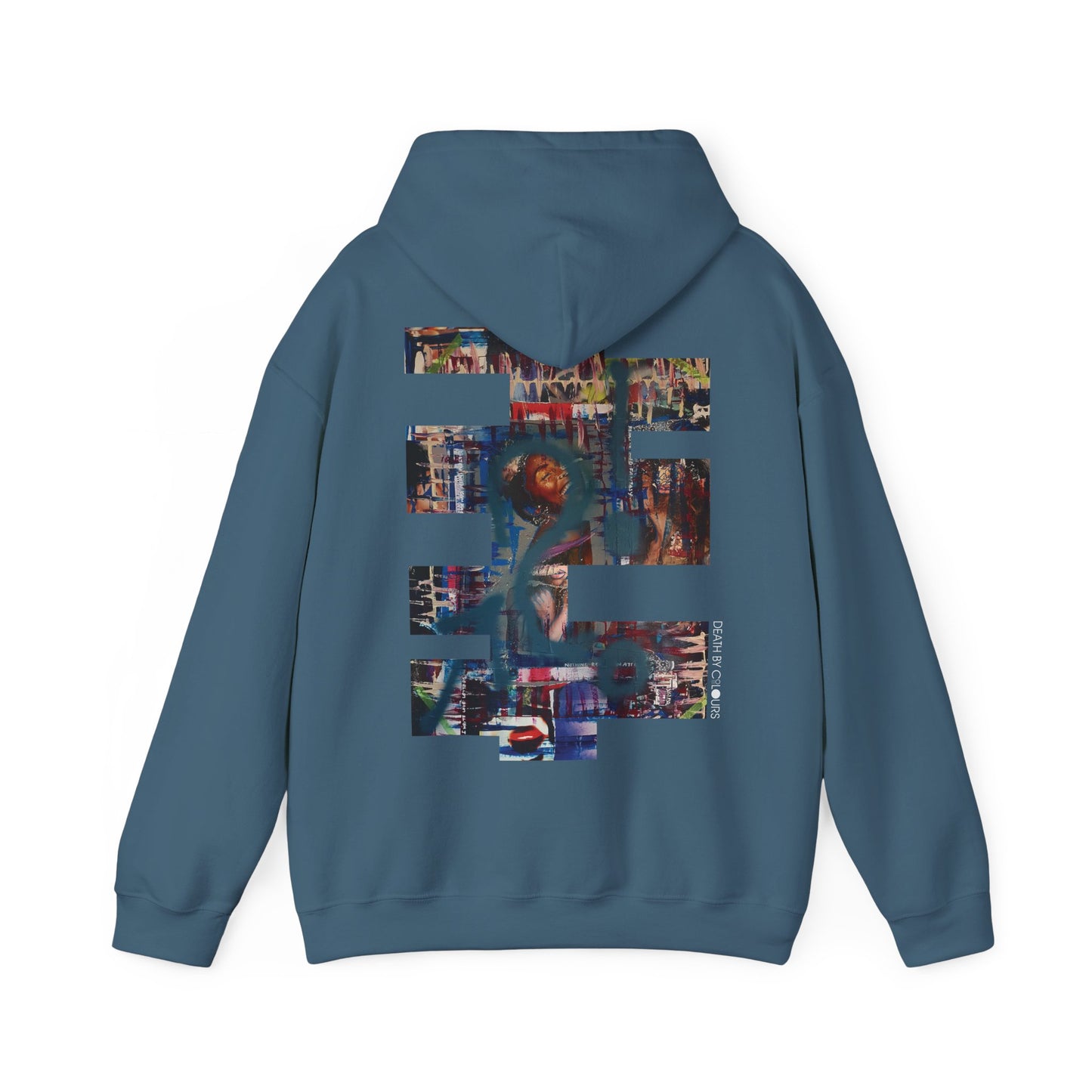 Frequency Mixed-Media Art Hoodie