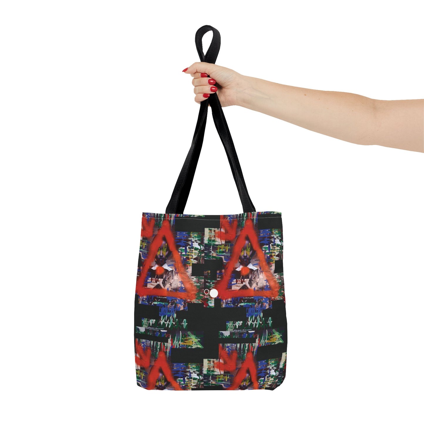 Mixed-Media Tote Bag 'My Reality Differs' from 3Quency Collection