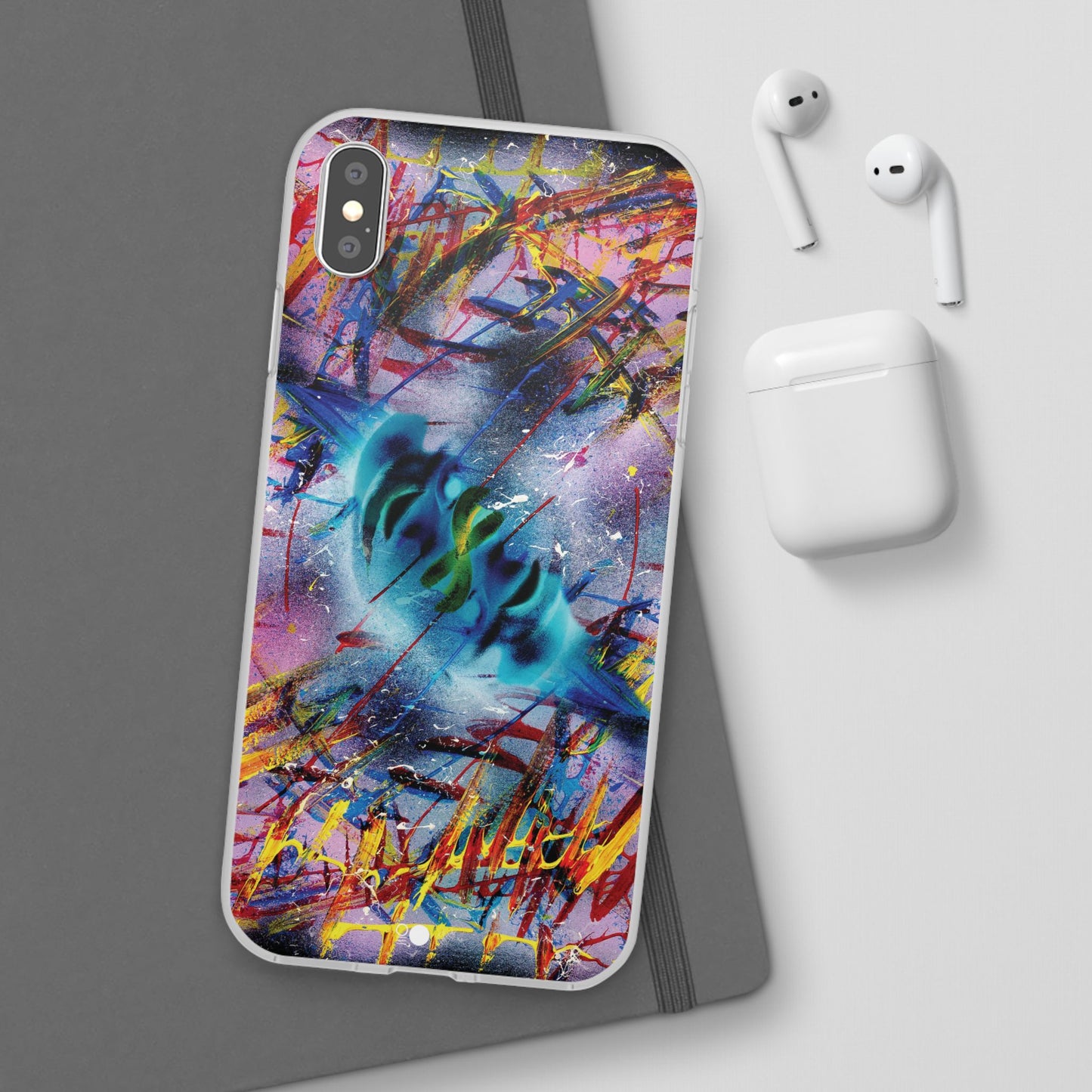 Phone Case - Vibrant & Colourful Art Works by Death By Colours x Jenny BM Artist