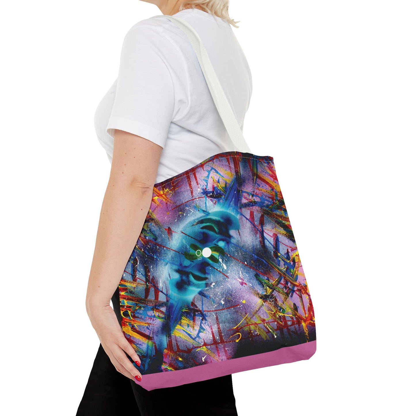 Artistic Tote Bag - Death By Colours x Jenny BM Artist Design