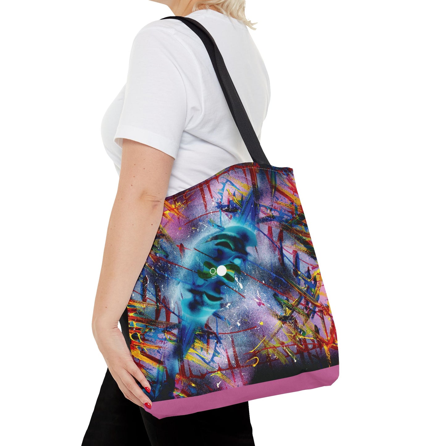 Artistic Tote Bag - Death By Colours x Jenny BM Artist Design