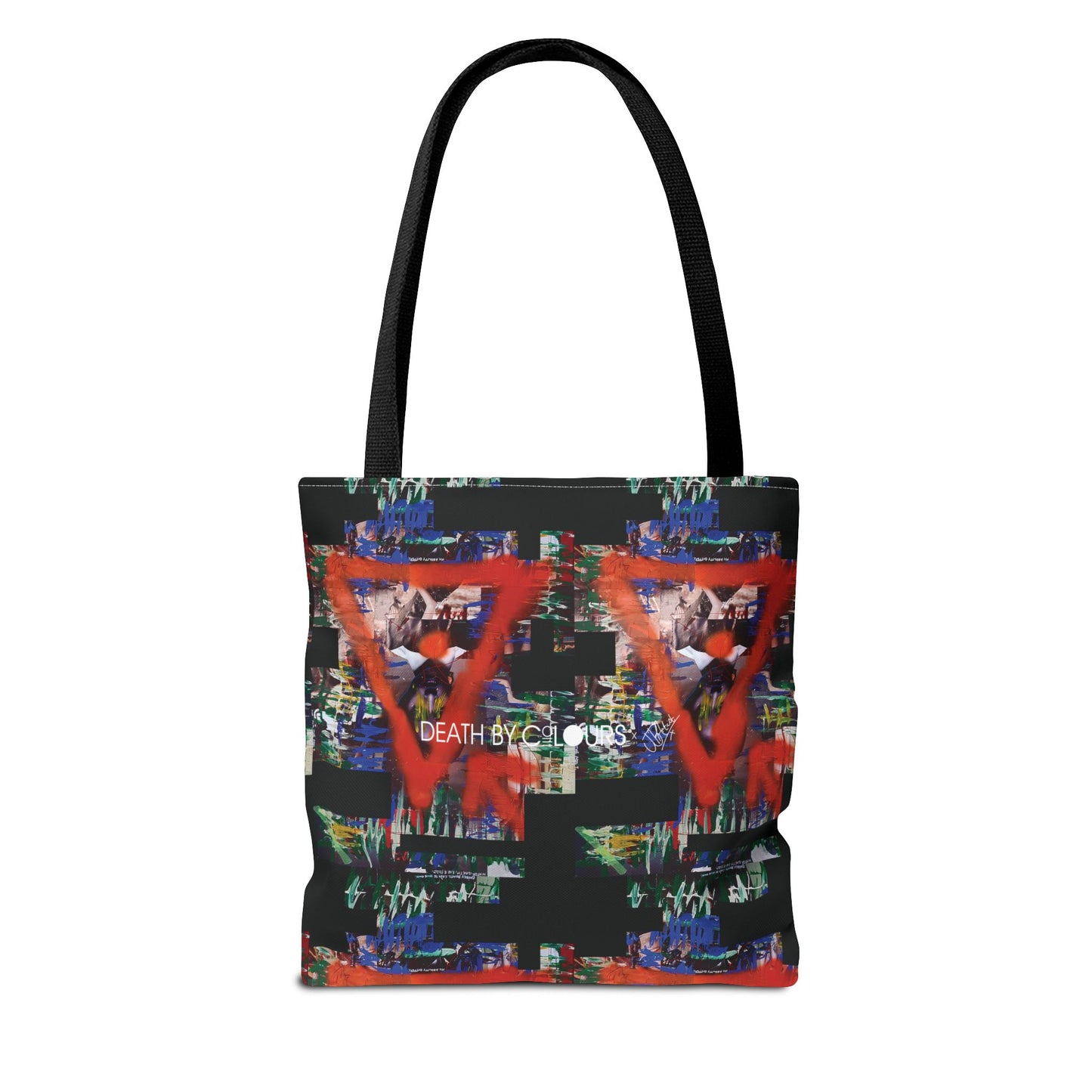 Mixed-Media Tote Bag 'My Reality Differs' from 3Quency Collection