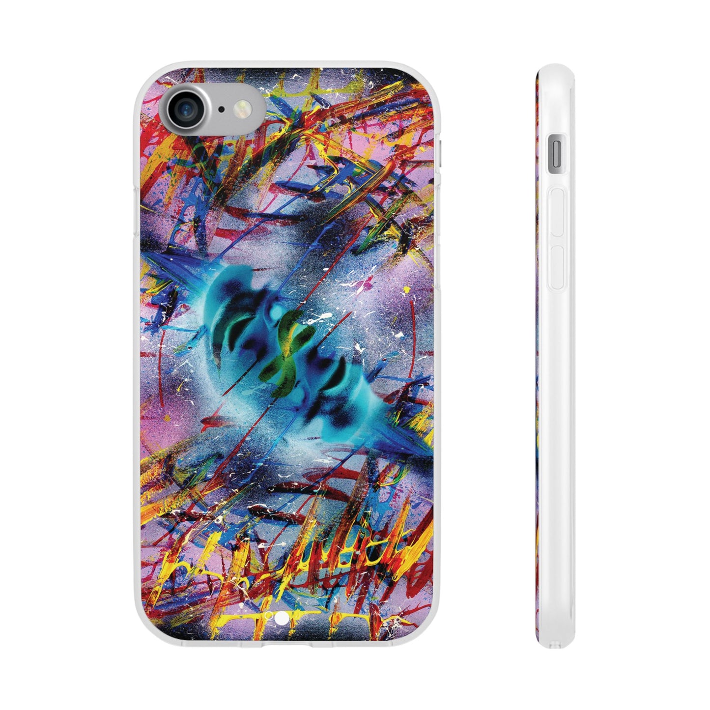 Phone Case - Vibrant & Colourful Art Works by Death By Colours x Jenny BM Artist