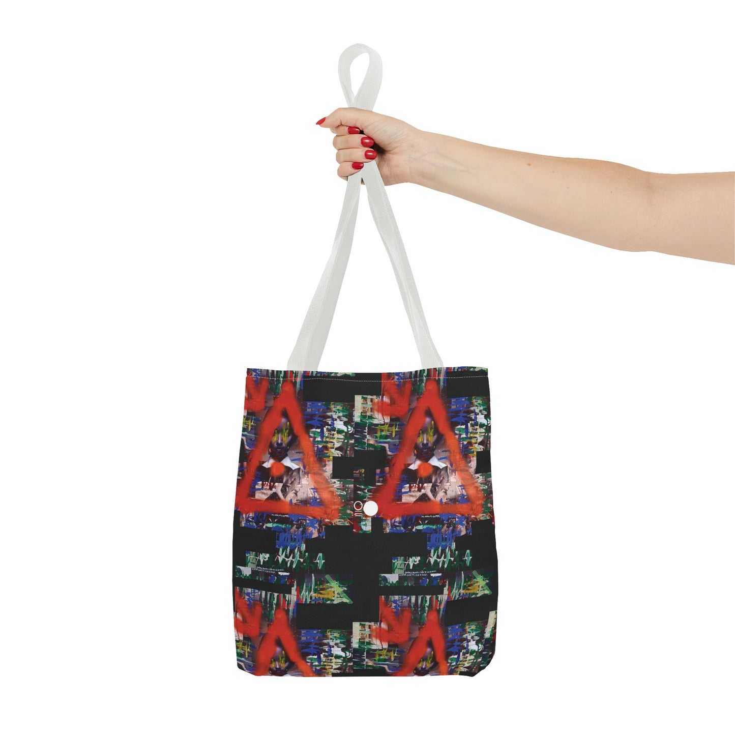 Mixed-Media Tote Bag 'My Reality Differs' from 3Quency Collection