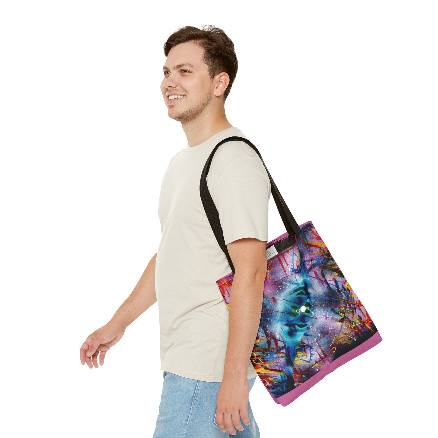 Artistic Tote Bag - Death By Colours x Jenny BM Artist Design