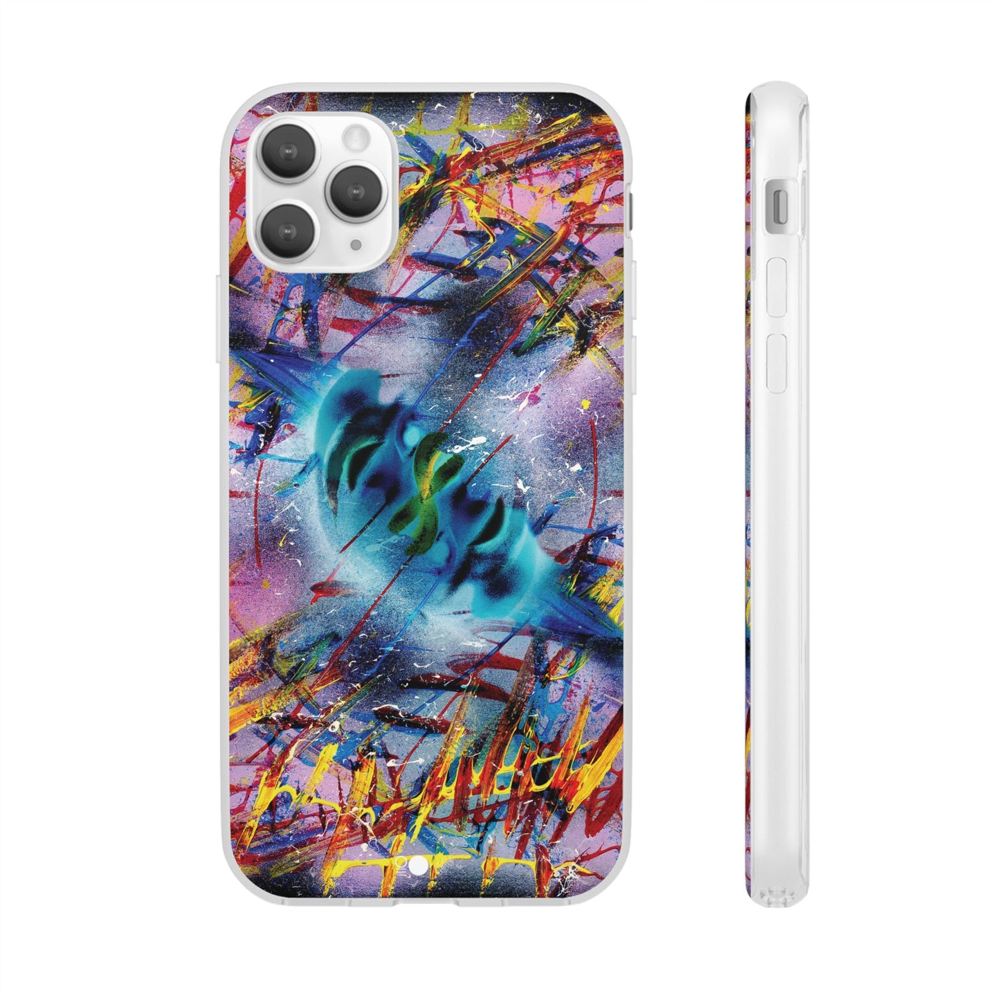 Phone Case - Vibrant & Colourful Art Works by Death By Colours x Jenny BM Artist