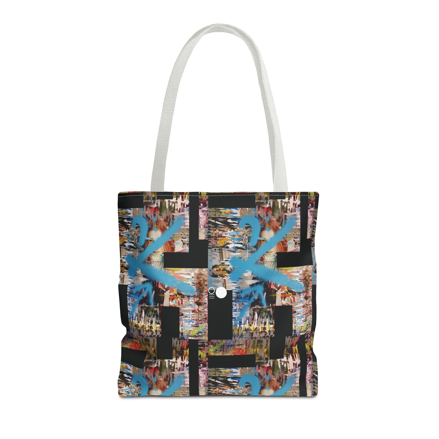 Mixed-Media Tote Bag 'Where R U Now' from 3Quency Collection