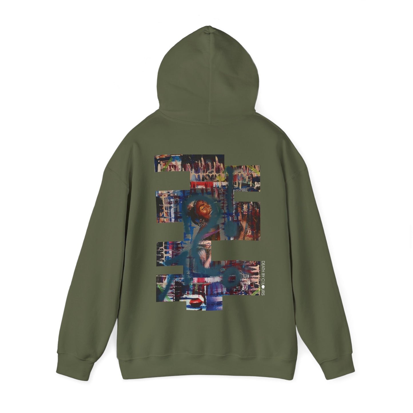 Frequency Mixed-Media Art Hoodie