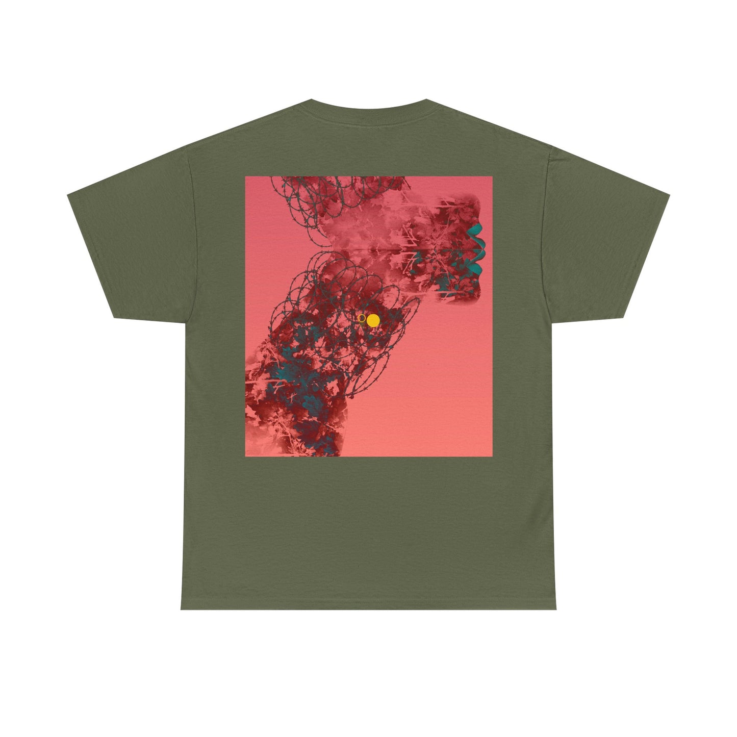 Loud Whispers (Green & Orange) T-shirt