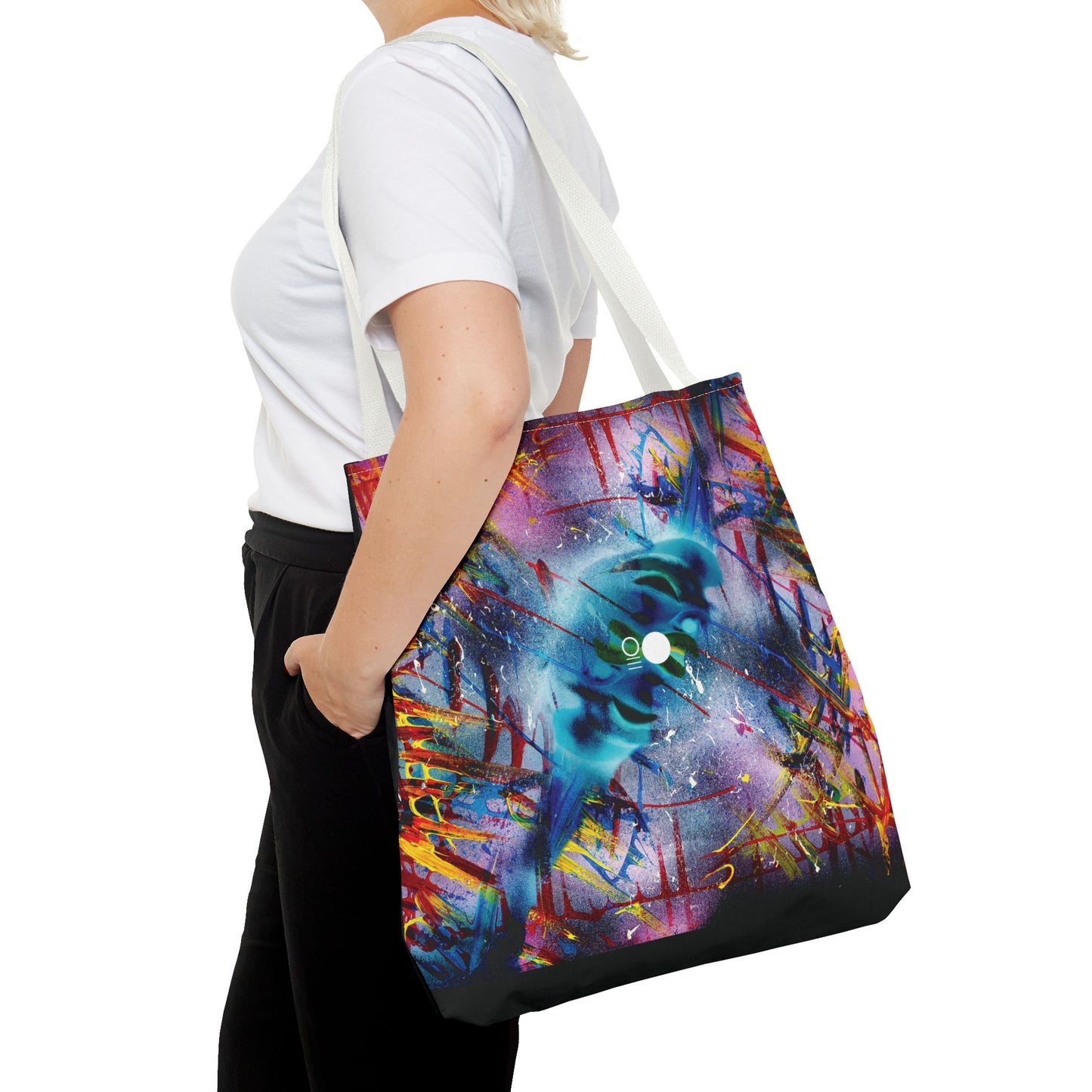 Artistic Tote Bag - Death By Colours x Jenny BM Artist Design